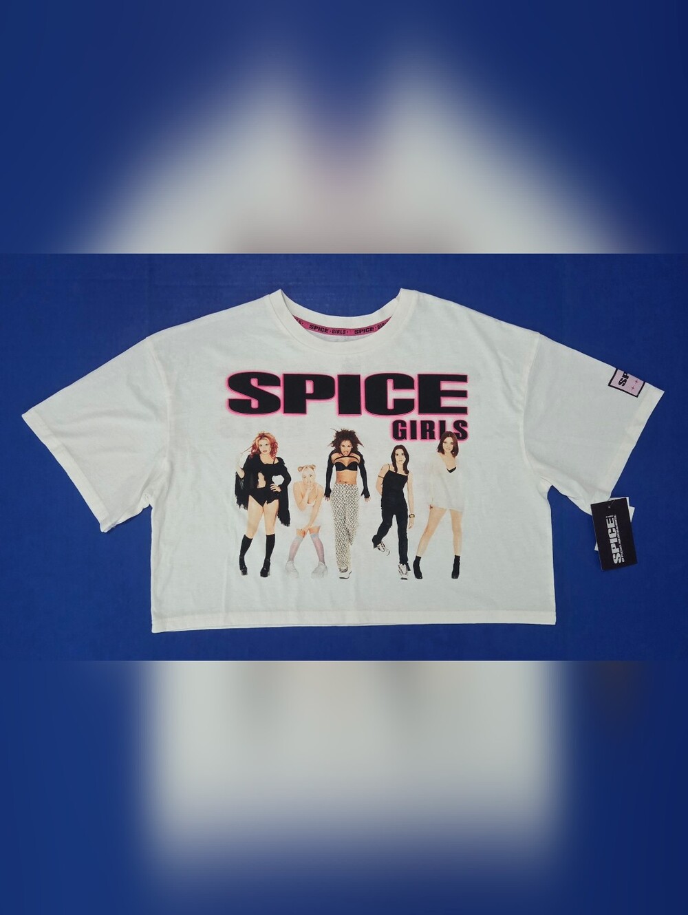 NWT Spice Girls Graphic Crop Tee - Official Band Top